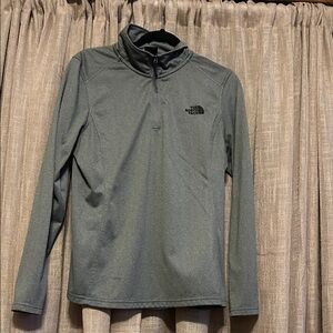 The North Face Charcoal Quarter-Zip Pullover